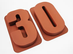 Letter and Number Moulds