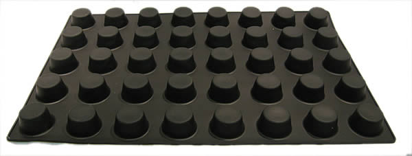 40 cell Extra Deep Mini Muffin Silicone Cake Baking Mould COMMERCIAL - CLEARANCE