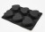 6 cell Hearts Muffin / Tart Silicone Cake Baking Mould (soft mould / 3 facing each direction)
