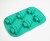 6 cell Christmas Tree Xmas Silicone Cake Chocolate Mould - 50mls volume