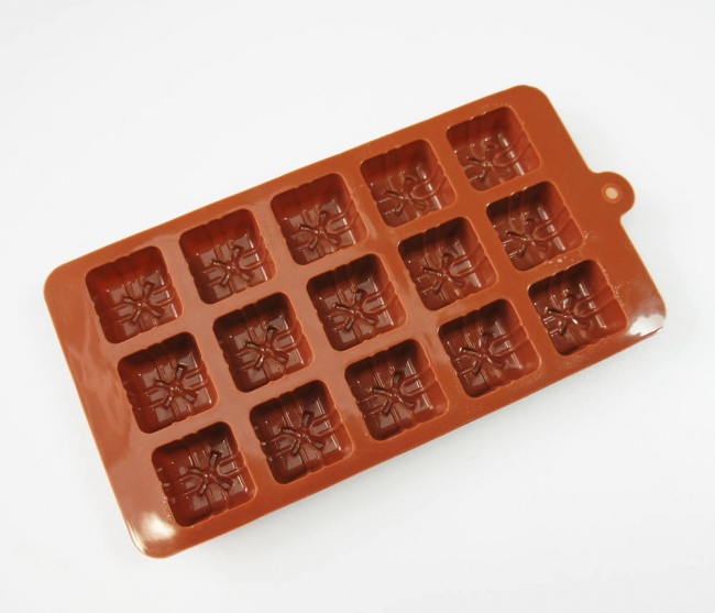 15 Chocolate Gift / Parcel Silicone Chocolate Mould