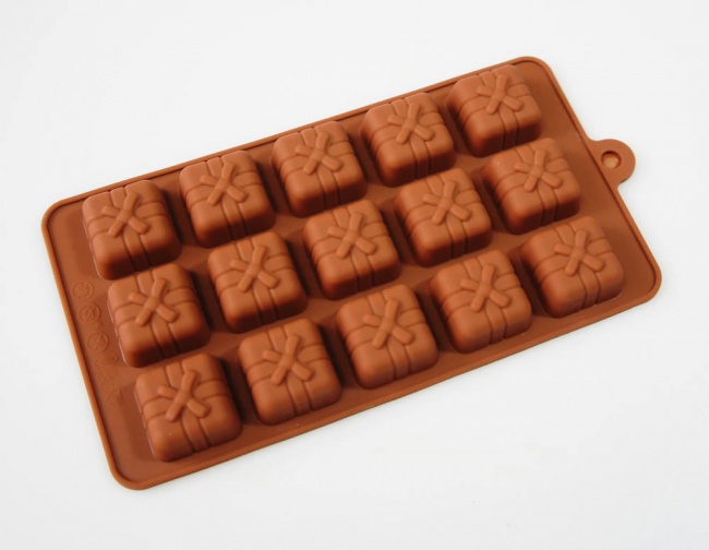 15 Chocolate Gift / Parcel Silicone Chocolate Mould