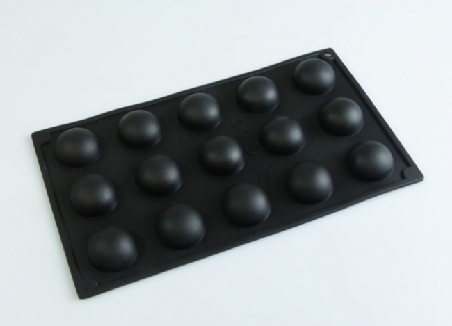 15 cell Bonbon / Semi Sphere / Cake Pops Silicone Baking Mould