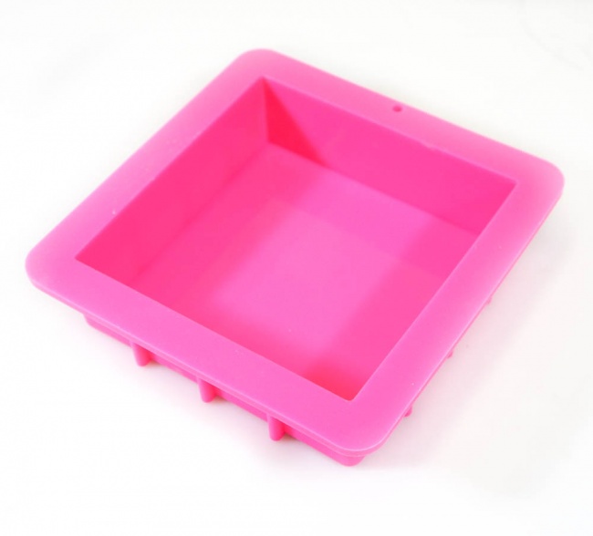 150mm / 6'' Square Reinforced Heavy Duty Silicone Mould - Ideal for Resin / Concrete