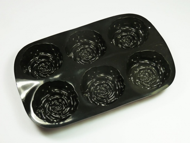 6 Rose / Roses Fancy & Stylish Flexible Silicone Mould