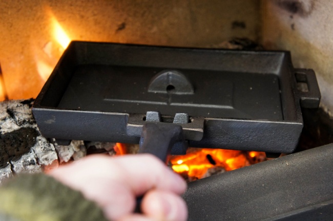 Std Size Cast Iron Baked Potato Cooker (Holds 2 Potatoes)