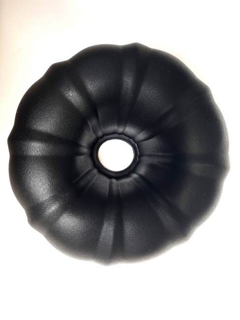 Large BLACK Tube Ring / Savarin Gugelhupf Tube Silicone Cake Mould