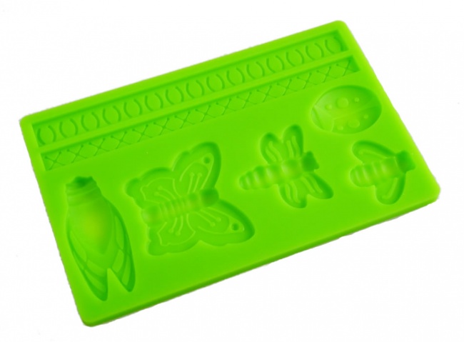 BUTTERFLY / INSECT Sugar Paste Silicone Push Mould for Cake Decorating - CLEARANCE