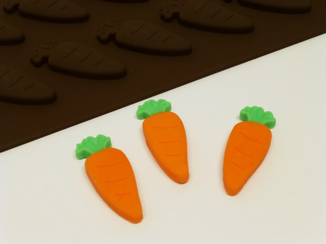 Carrots - Chocolate / Candy Silicone Cake Decorating Mould