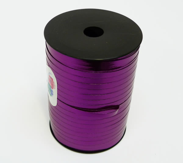 METALLIC PURPLE Curling Ribbon - 5mm wide 250 metres