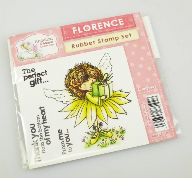 Angelica and Friends - FLORENCE Rubber Stamp Set (Crafters Companion)