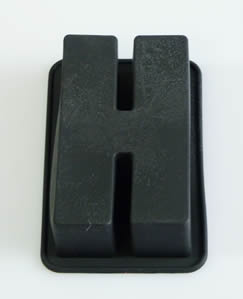 Letter H - From our Say it With Cake Range - Silicone Baking Mould