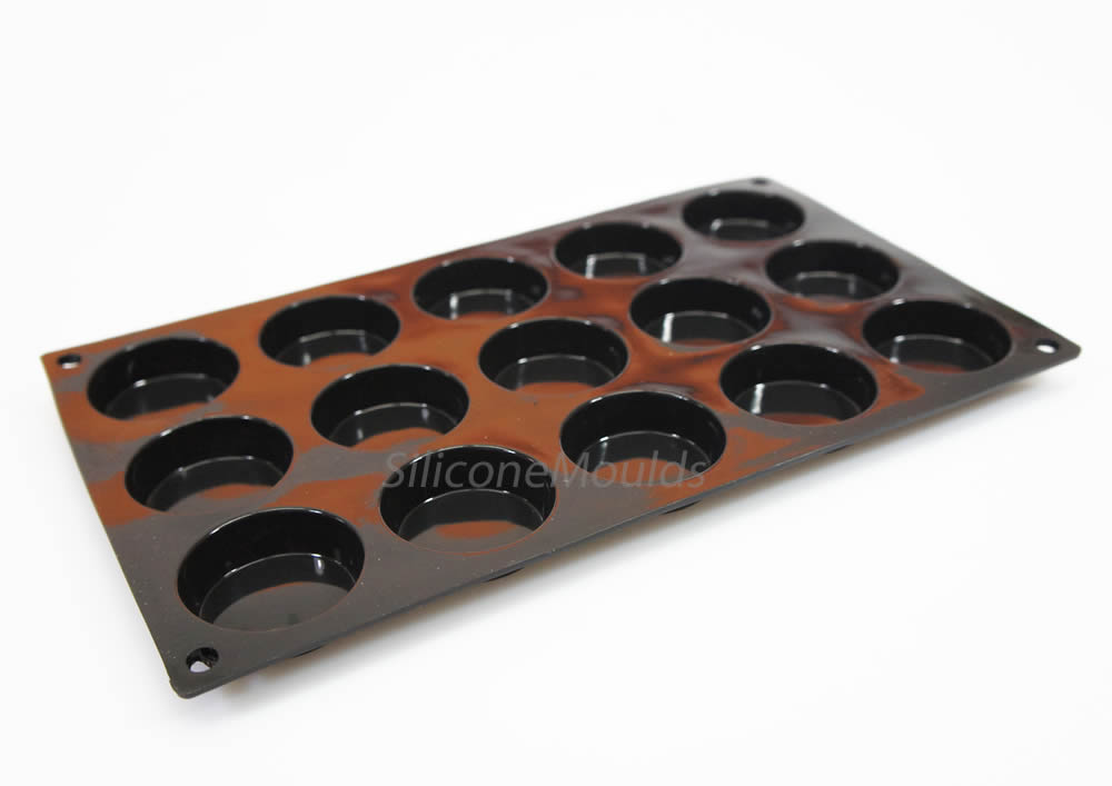 15 Mini Cakelet / Petit Fours Silicone Cake Baking Mould - 21mls volume ...
