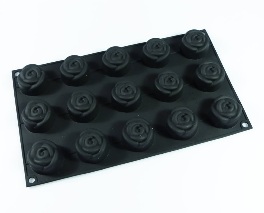 Large 3D Rose - Silicone Mold –