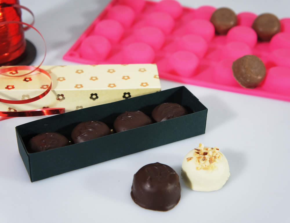 24 cell Ganache Centres Silicone Mould for making Artisan Hand Dipped