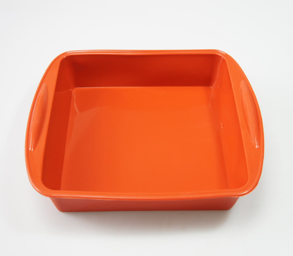 8 inch / 200mm SQUARE Silicone Cake Baking Mould / Tray Bake