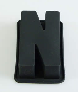 Letter N - From our Say it With Cake Range - Silicone Baking Mould
