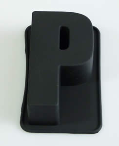 Letter P - From our Say it With Cake Range - Silicone Baking Mould