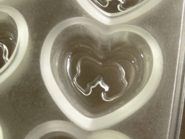 24 cell Romance - Professional Quality Polycarbonate Chocolate Mould CLEARANCE