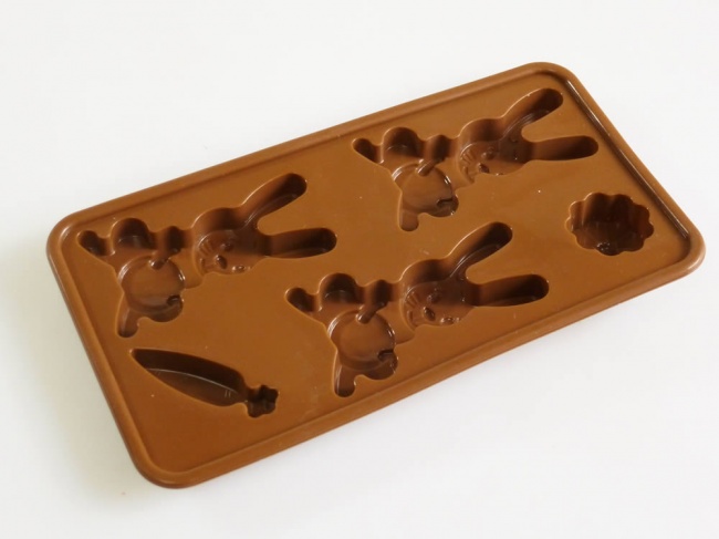 Bunny / Rabbit  / Carrot Silicone Chocolate Mould - Easter Favourite