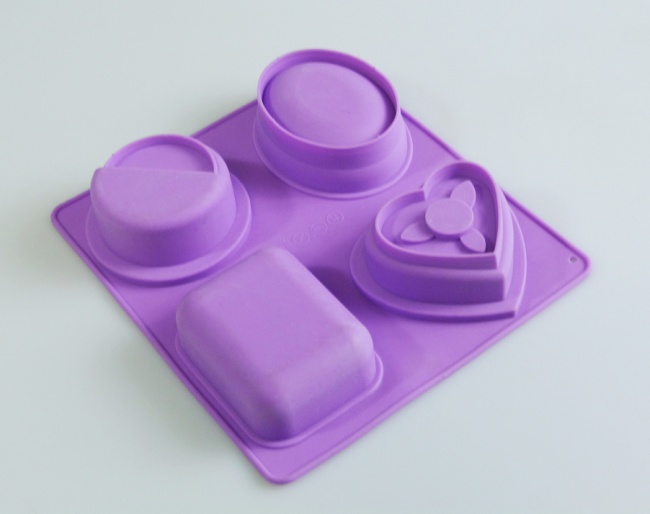 Soap Set 2 - Vintage Floral Style Silicone Soap Mould