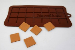 2.5cm Squares Pixels Tile Mosaic Silicone Mould Cake Craft Games Decoration Edible Topper