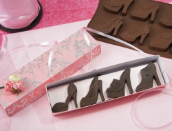8 cell High Heeled Shoes Chocolate Bar Silicone Baking Mould