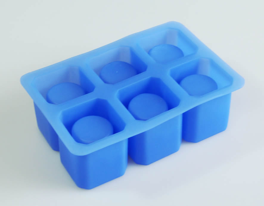 6 cell Cheats Chocolate / Cheese Pots  / Ice Vodka Shots Silicone Mould - CLEARANCE