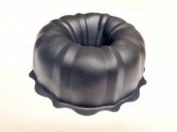 Large BLACK Tube Ring / Savarin Gugelhupf Tube Silicone Cake Mould