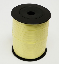 LIGHT YELLOW Curling Ribbon - 5mm wide 500 metres - Perfect for Presents and Gift Wrapping
