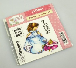 Angelica and Friends - ISOBEL Rubber Stamp Set (Crafters Companion)