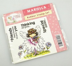 Angelica and Friends - MARIELLA Rubber Stamp Set (Crafters Companion)