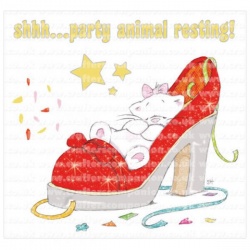 Strawberry Kisses - Party Animal Stamp Set
