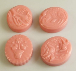 Set 11 - ORIENTAL & DOVES - Silicone Soap Moulds - Melt and Pour / Cold Process