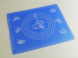 300 x 350mm Blue Silicone Pastry / Work Mat - Rolling / Fondant / Sugarcraft