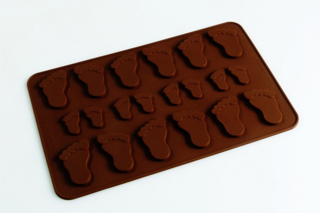 BABY FEET Chocolate Collection Silicone Bakeware Mould