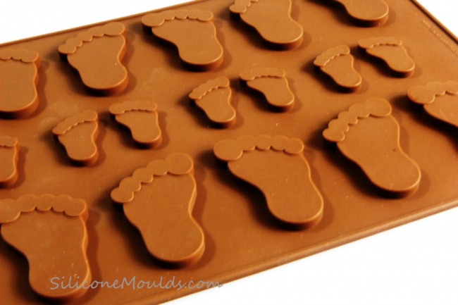 BABY FEET Chocolate Collection Silicone Bakeware Mould