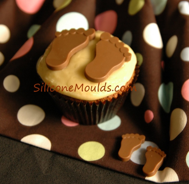 BABY FEET Chocolate Collection Silicone Bakeware Mould