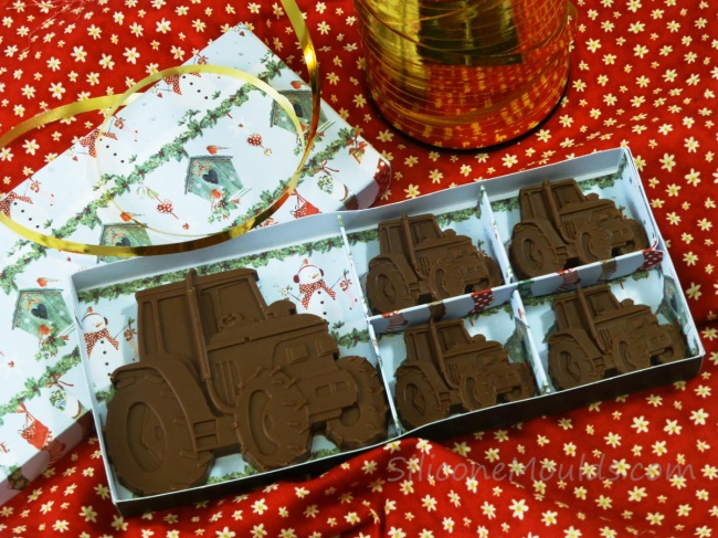 4+1 Tractor Chocolate Collection Silicone Baking Mould