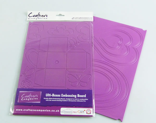 ULTI-BOXES - Mini Box Embossing Board by Crafter's Companion